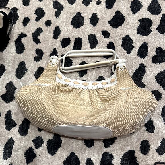 Cole Haan Straw Handbag - Picture 5 of 7